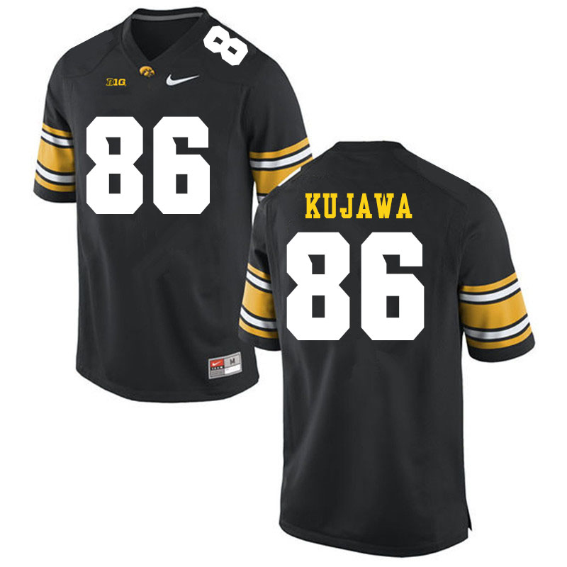 Men #86 Tommy Kujawa Iowa Hawkeyes College Football Jerseys Sale-Black - Click Image to Close